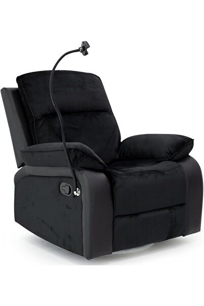 Afifa Furniture Black Recliner Chair for Living Room