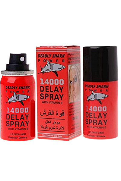 DEADLYSHARK Deadly Shark Power 14000 Men Delay Spray