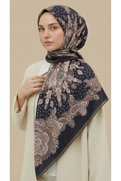 Karaca Eşarp Lavinia Patterned 120*120 cm Cotton Scarf