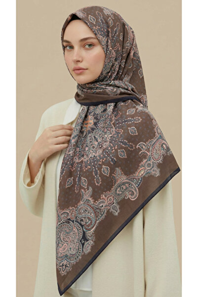 Karaca Eşarp Lavinia Patterned 120*120 cm Cotton Scarf