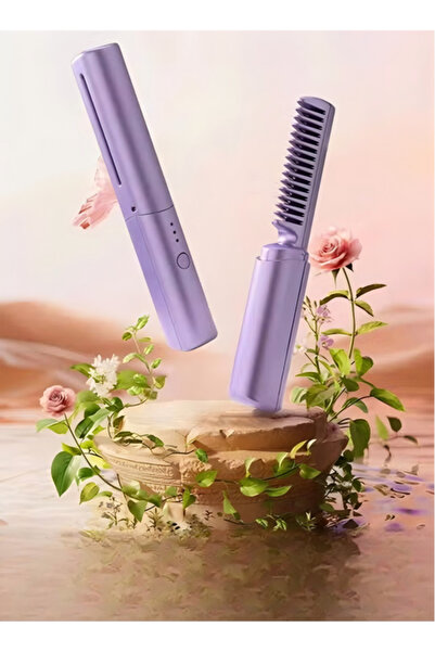 DOMEET فرشاة فرد الشعر مع 3 أوضاع لدرجة الحرارة وفرشاة فرد سريعة الحرارة مع م...