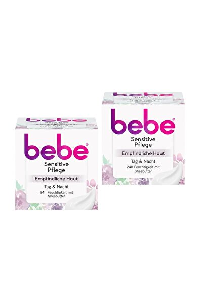 Bebe Zartpflege Sensitive, Day and Night Moisturizing Face Cream for Sensitiv...