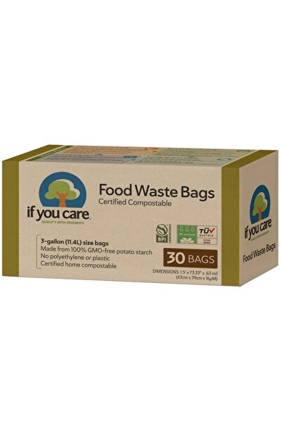 If You Care Compostable garbage bags 11.4L, 30 pcs.,