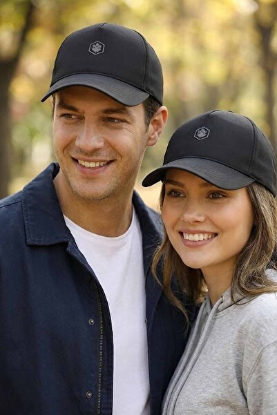 lumberjack Μαύρο Καπέλο Unisex - Καθημερινό Αθλητικό και Εξωτερικό Καπέλο Ηλίου