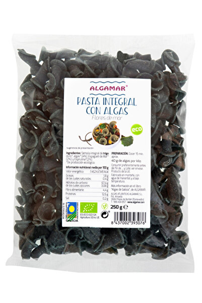 Algamar Paste integrale cu alge marine Flowers of the sea 250g