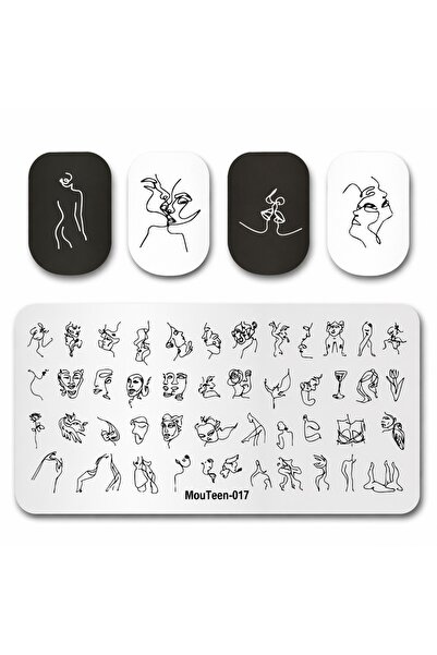 VIOLA BEAUTY NAIL ART STAMPING PLATE- NAIL ART DESEN YAPICI PLAKA -NAIL ART İ...