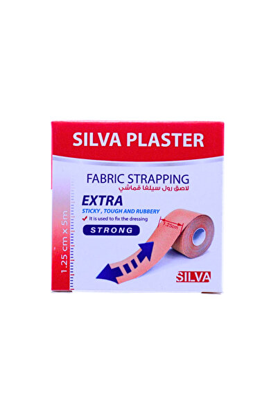 Silva PLASTER FABRIC STRAPPING EXTRA 1.25CM×5M
