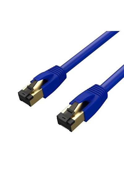 1 Metre CAT8 Kablo F/FTP LSZH Ethernet Network Lan Ağ Kablosu