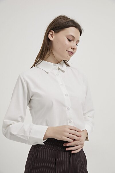 Arma Life Armalife 0428 cotton blend crop women's shirt