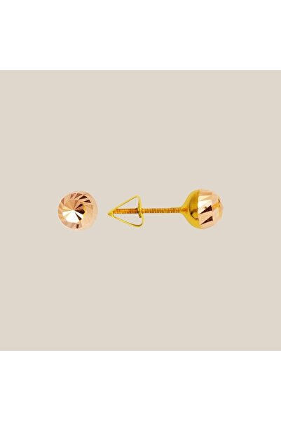 ALTINTAŞ KUYUMCULUK 7 mm Top Altın Küpe