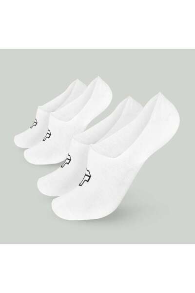 GymBeam Șosete invizibile, pachet de 2, albe