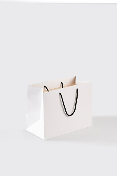 Miligram Paper 10 bucăți 28x21,5x14,3 cm Pungă de carton albă