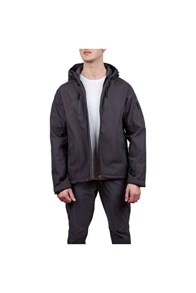 Alpinist Peak Softshell Men's Outdoor Jacket Anthracite