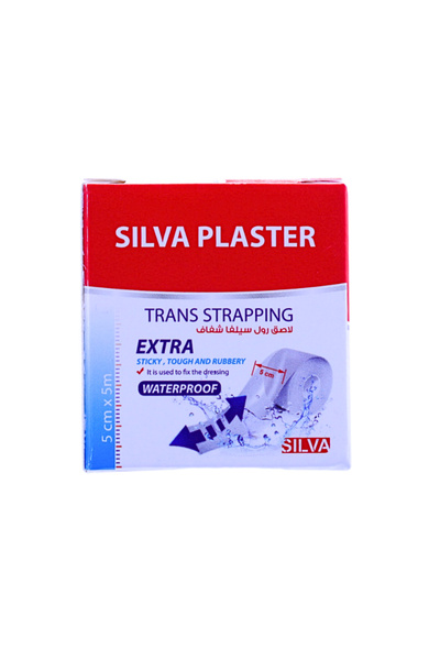 Silva PLASTER TRANSPARRENT WATERPROOF 5CM×5M