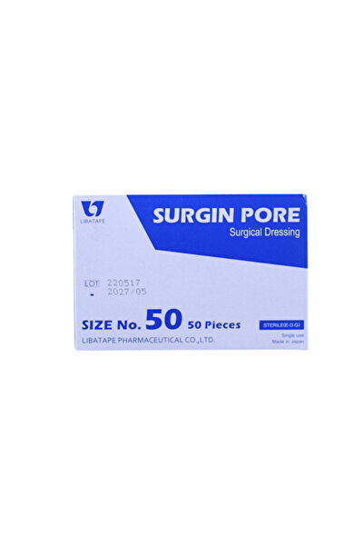 SURGIN PORE SRUGICAL DRESSING SIZE 50 50PCS