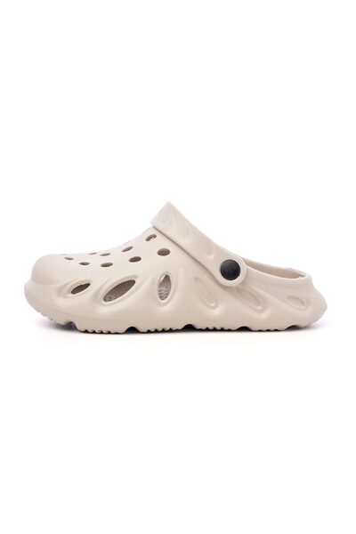Flame Women's Closed Rubber Clogs, F102, Gray