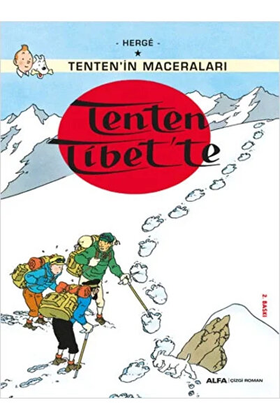 Alfa Yayınları Tenten'in Maceraları 20 - Tenten Tibet'te