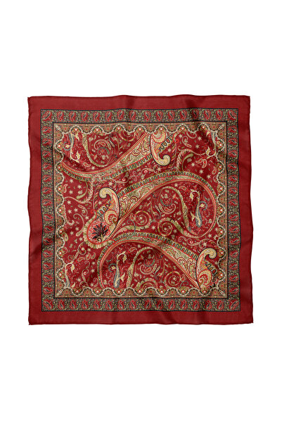 Sultan İpek Ethnic Patterned Scarf / Bandana 50X50Cm