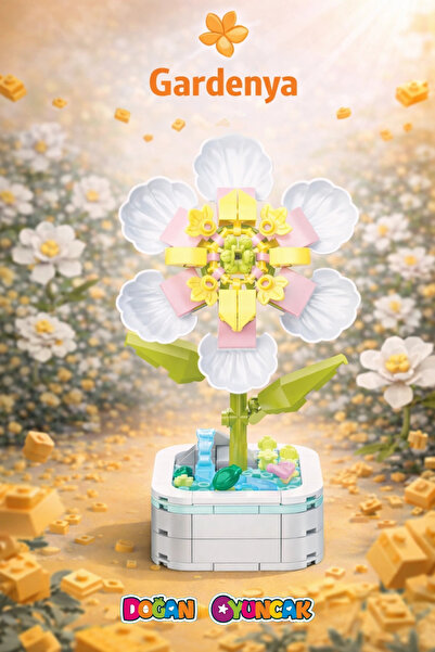 Doğan Oyuncak Dünyası ميكرو بلوك جاردينيا فلاور ليغو - مجموعات ليغو ميني ليغو...