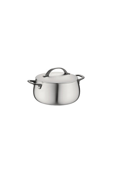 Berghoff Home Belly Covered Pot 24cm Smoked Black