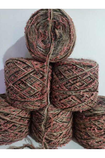 İPEK YÜN İPLİK DÜNYASI Fir de tricotat Angora 3 straturi (crem, bej, maro) am...