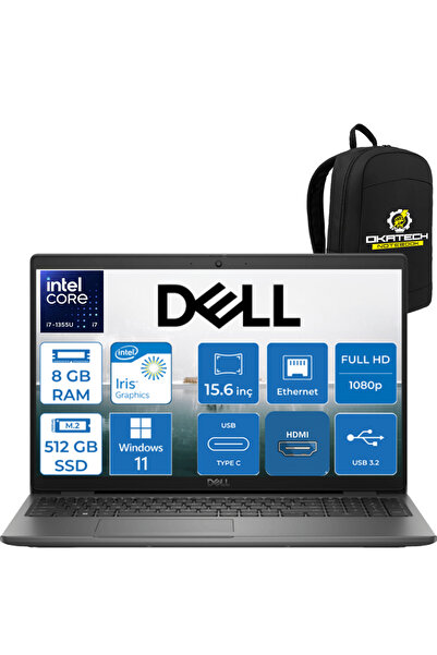 Dell VOSTRO 3530 Intel Core i7-1355U 8GB RAM DDR4 512 GB SSD 15.6" 120 HRZ FU...