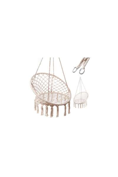 Glow Goods LUARO Stork Nest Καρέκλα Κούνια Εκρού 80cm 150kg