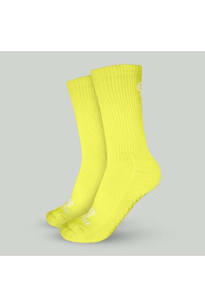 GymBeam Functional Crew Socks Chartreuse
