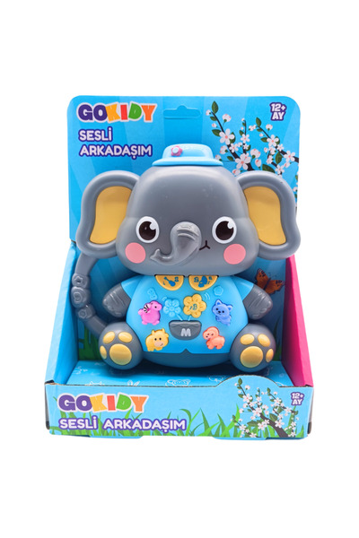 ctoy Müzikal Hayvancıklar Eğitici Oyuncak Piyano 62549