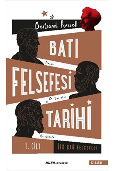Alfa Yayınları Batı Felsefesi Tarihi 1. Cilt