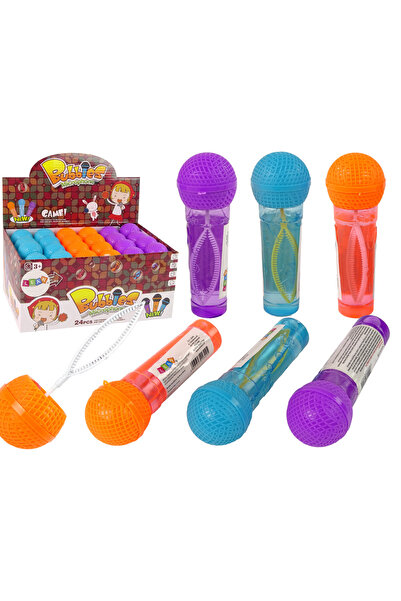 Three top online Microfon cu bule de săpun, 3 culori, 40 ml