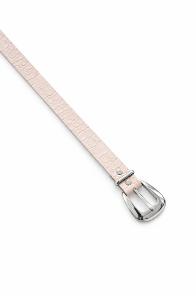 keisy Wendy Silver Buckle Women's Belt