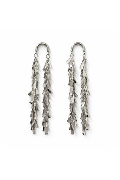 neslyaccessories Silver dangle earrings