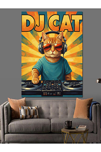 KanvasSepeti Υψηλής ποιότητας ελαιογραφία με θέμα την ακρόαση μουσικής και υφ...