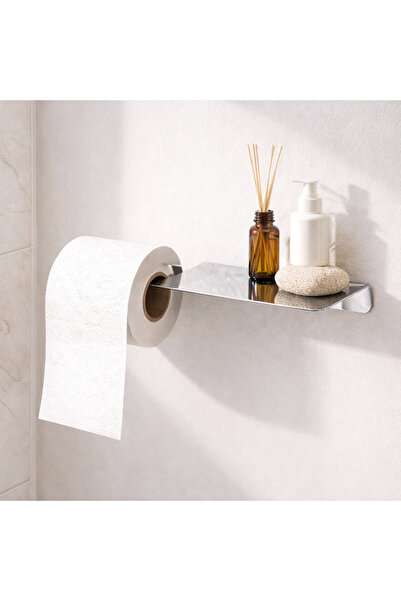 Decopin RAFLI WC TUVALET KAĞIDI ASKILIĞI PASLANMAZ ÇELİK