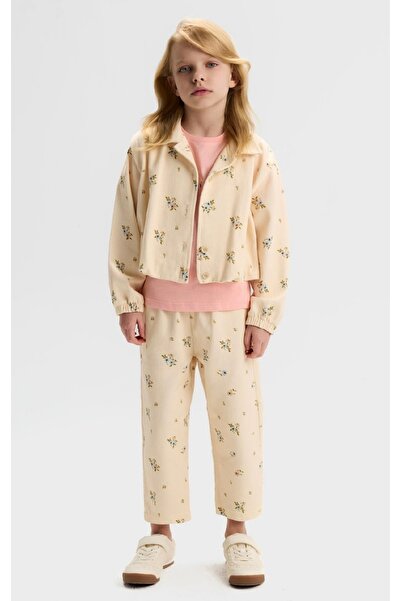 nk kids طقم ملابس للفتيات من LIMI مكون من 3 قطع، سترة ناعمة الملمس وبنطلون فض...