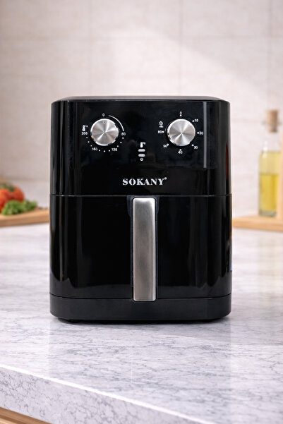 SOKANY 8L 2000W Profesyonel Sıcak Hava Fritözü Airfryer SK-ZG-8045