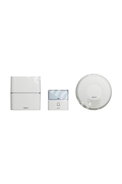 Legrand Bir Buton İki Zil Kablosuz Zil Seti