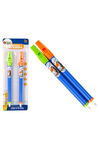 Three top online Комплект от две флейти за деца със сини животни