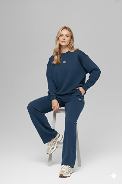 NİCE Minimal Ola Printed 3 Yarn Threaded Winter Comfortable, Daily Casual Use...