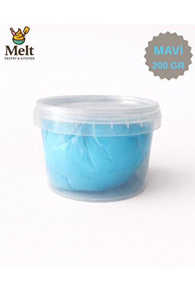 melt pastry & kitchen Şeker&Sugar Mavi Şeker Hamuru 200 gr.