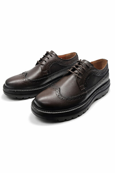 Deoder 100% δερμάτινα καφέ ανδρικά καθημερινά casual παπούτσια |   Σόλα Eva •...