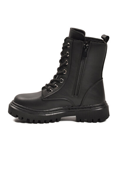 AYAKMOD حذاء أسود للأطفال ليدي كلاسي 2002 إف