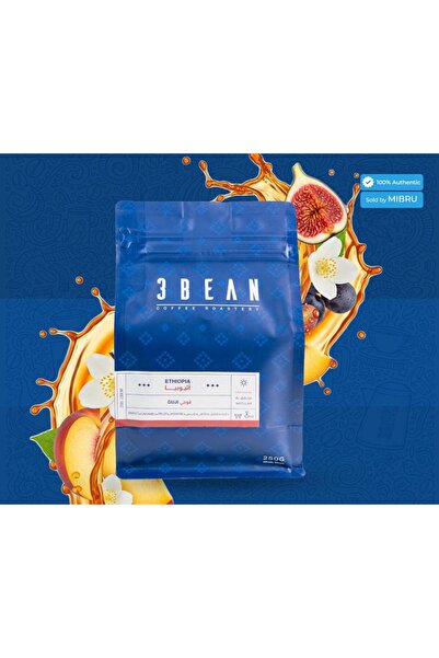 3bean Guji Ethiopia Coffee Beans 250G