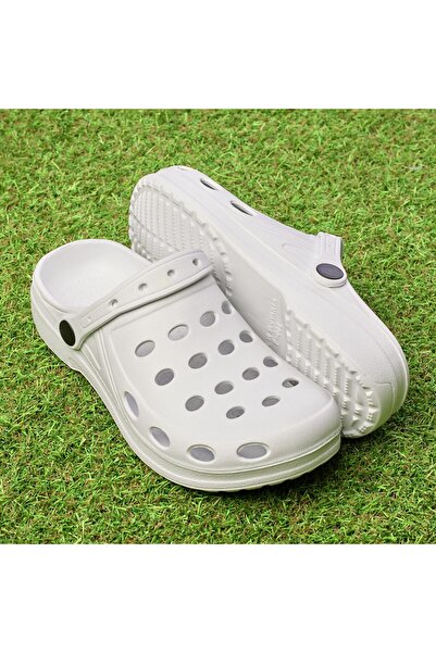 Flame Women's Closed Rubber Clogs, F002, White