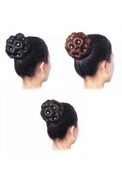 Handmade düğün topuzu taşlı pratik tak çık ürünler yeni nesil saçlar düğün sa...