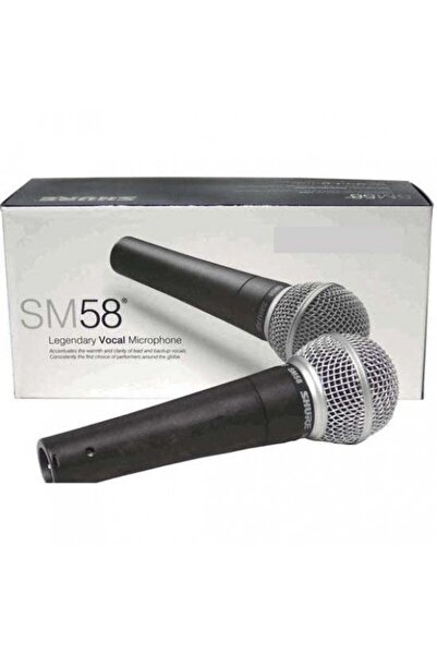 Shure Microfon vocal dinamic supercardioid SM 58 fără buton pornit/oprit