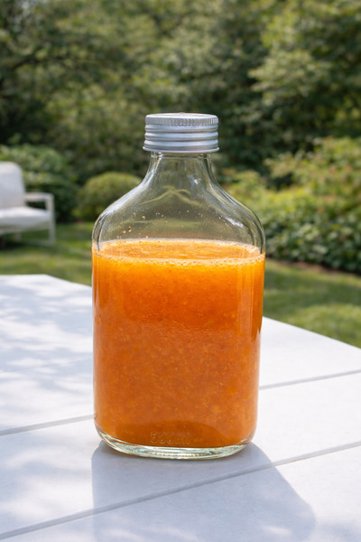 Bev Kitchen 6 ADET 200 ml Şeffaf Cold Brew Sızdırmaz Metal Kapaklı Yassı Boş ...