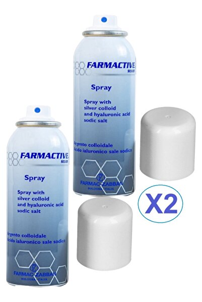 FARMACTİVE Two bottles of Pharmactif Silver therapeutic spray for diabetic fo...