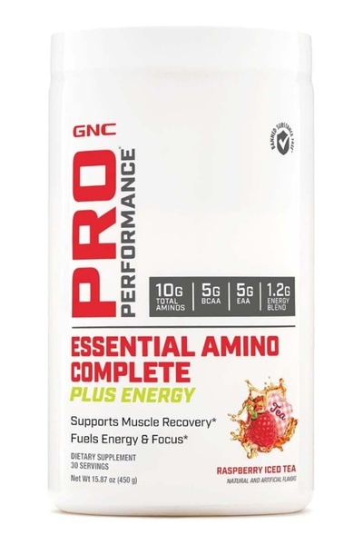 G.N.C GNC Pro Performance Essential Amino Complete Plus Energy - Raspberry Ic...